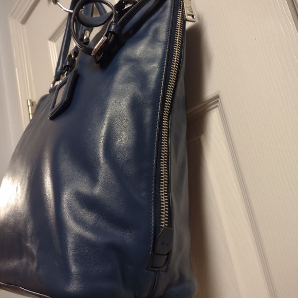 PRADA BLUETTE Soft Calf Leather Bag - Picture 7 of 16